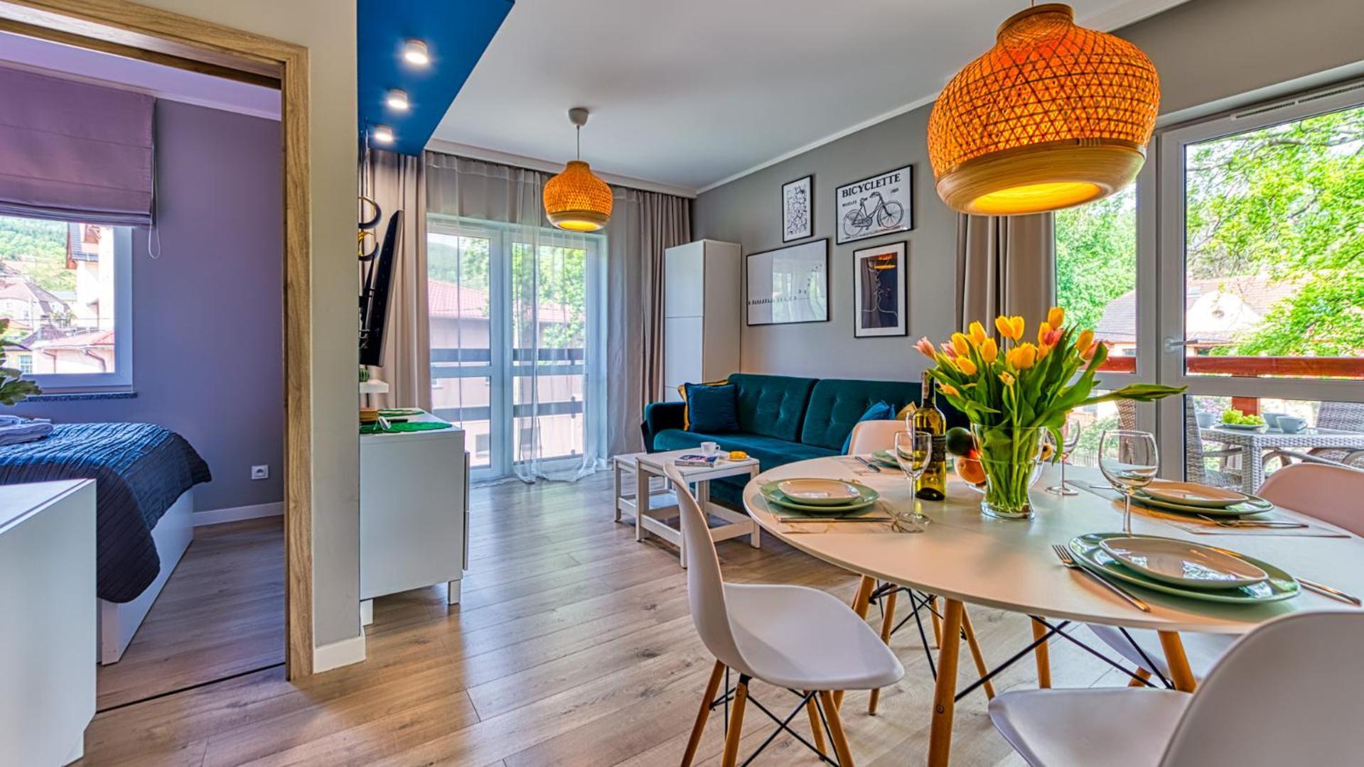 Apartament Dwa Ksiezyce - 5D Apartamenty Swieradow-Zdroj Luaran gambar